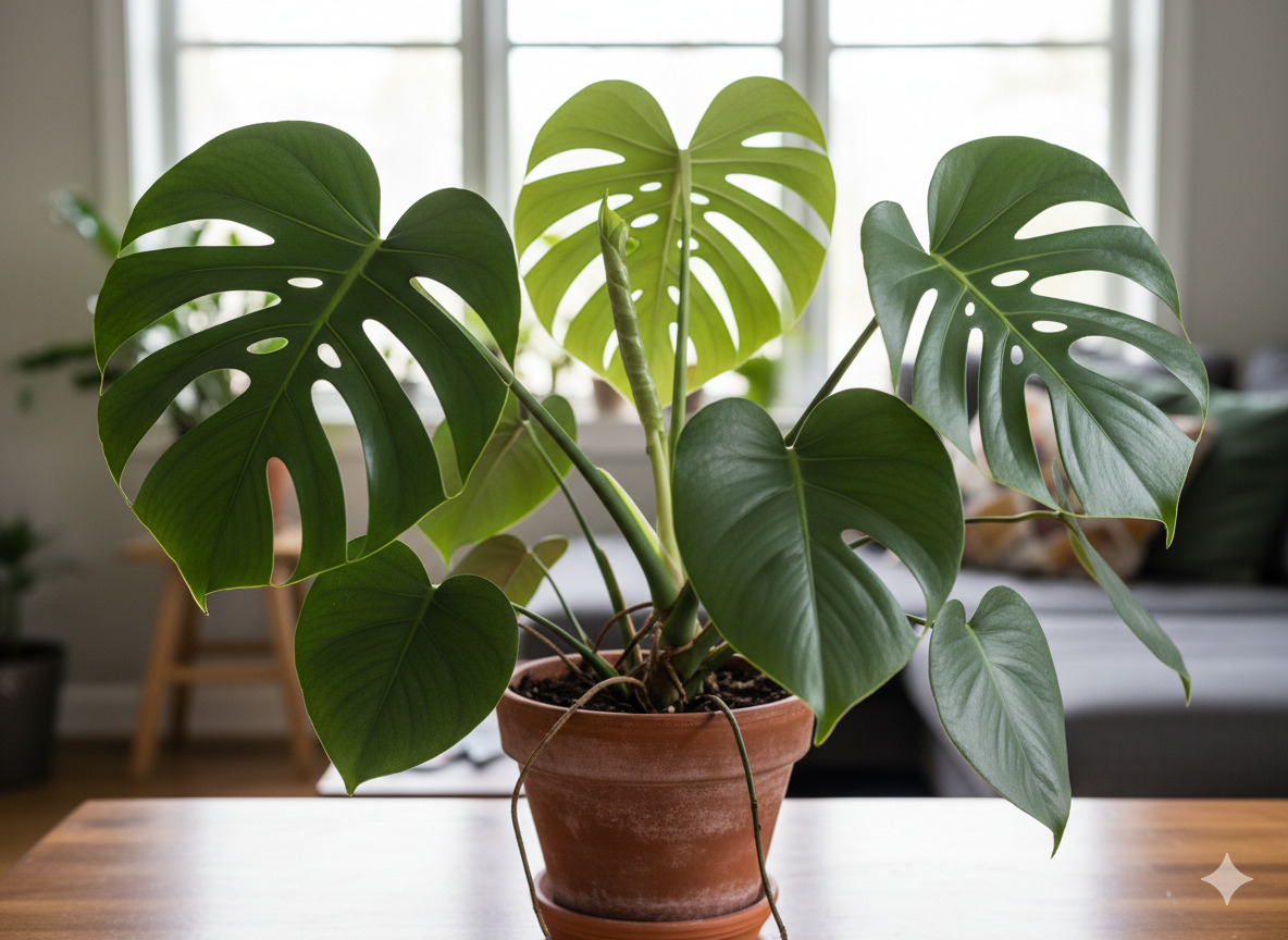 Monstera Deliciosa växt